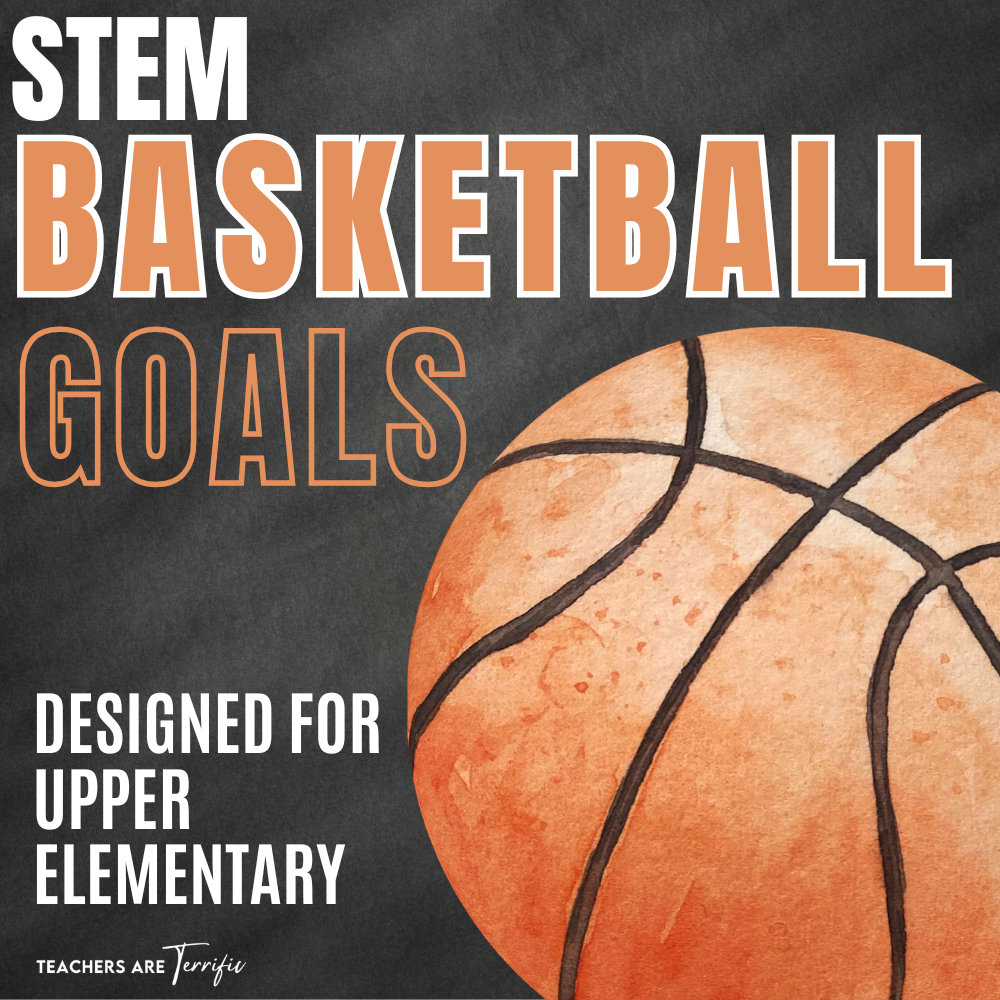 STEM Project - Students design and build a basketball with netting and a catapulting device to throw the ball through the hoop! Let the fun begin!